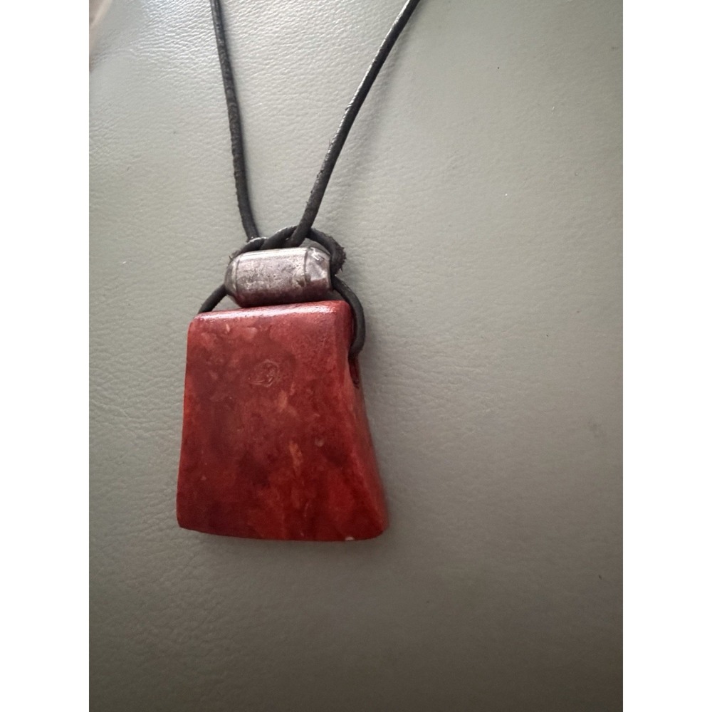 Silpada Retired Sterling Silver INDIA Sponge Coral  Necklace 18"